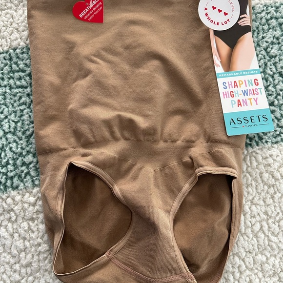 NWT ASSETS BY SPANX NUDE HIGH WAIST SHAPING PANTY - medium - Picture 6 of 8